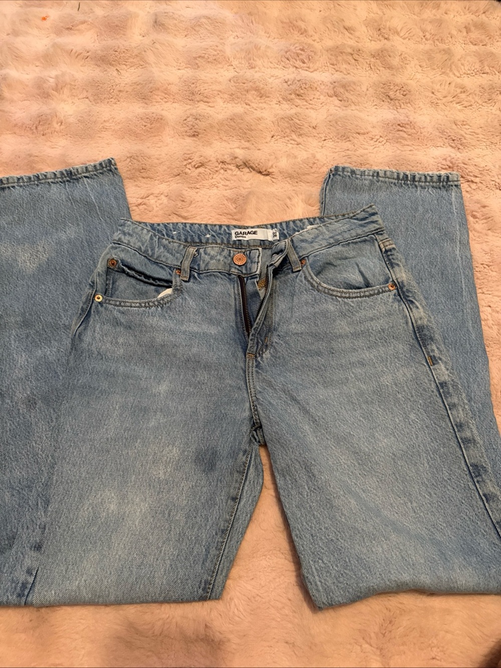 Garage women’s  Light Blue Straight Jeans